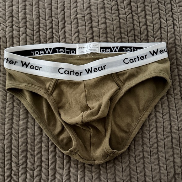 Men's Olive Underwear NWOT never worn Carter wear - Picture 1 of 2